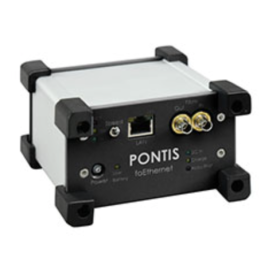 Shielded Fibre Optic Converters – multi-interface signal transmission : Pontis EMC