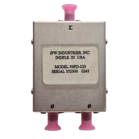 Power Divider – 2-way, SMA, compact: 50PD-223-SMA
