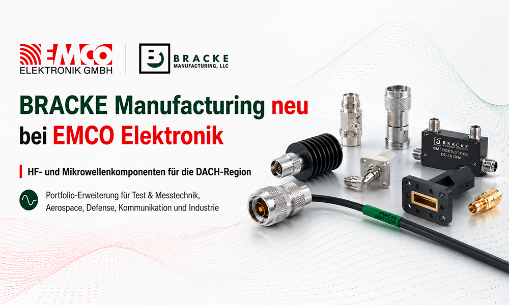 BRACKE Manufacturing - HF- und Mikrowellenkomponenten bei EMCO Elektronik