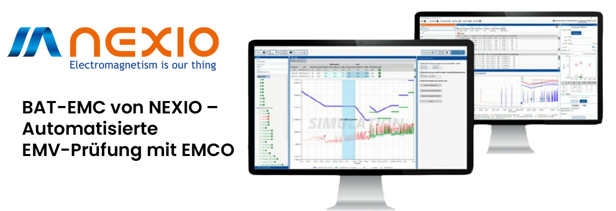 BAT-EMC von NEXIO – Automatisierte EMV-Prüfung mit EMCO