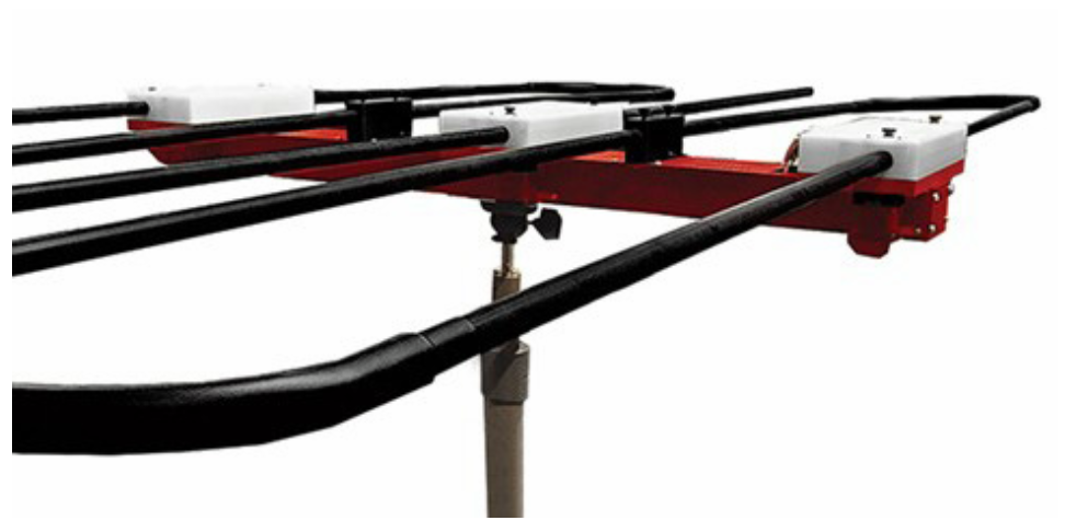 Detailansicht der ETS-Lindgren 3170 Antenne mit Auto-Tuning Funktion für reproduzierbare RS103 Prüfungen