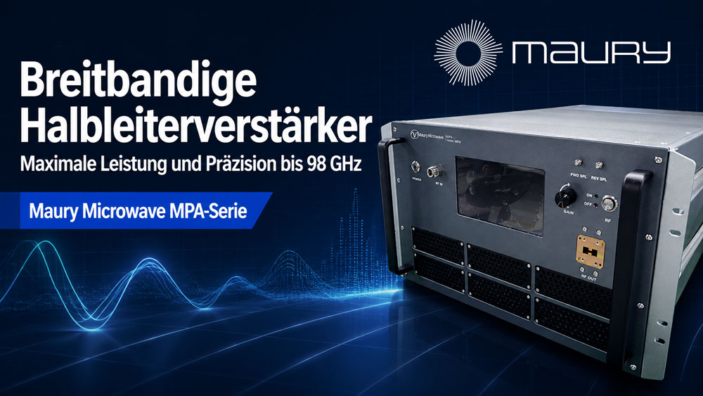 Maury MPA SSPA-Verstärker bis 98 GHz