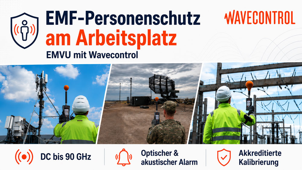 EMVU und EMF-Personenschutz mit Wavecontrol